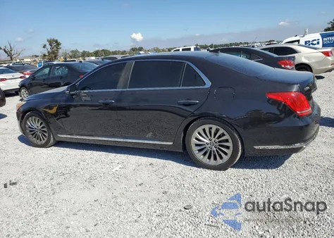 2019 Genesis G90 Ultimate z USA, uszkodzony, nr VIN KMHG54JH0KU050593